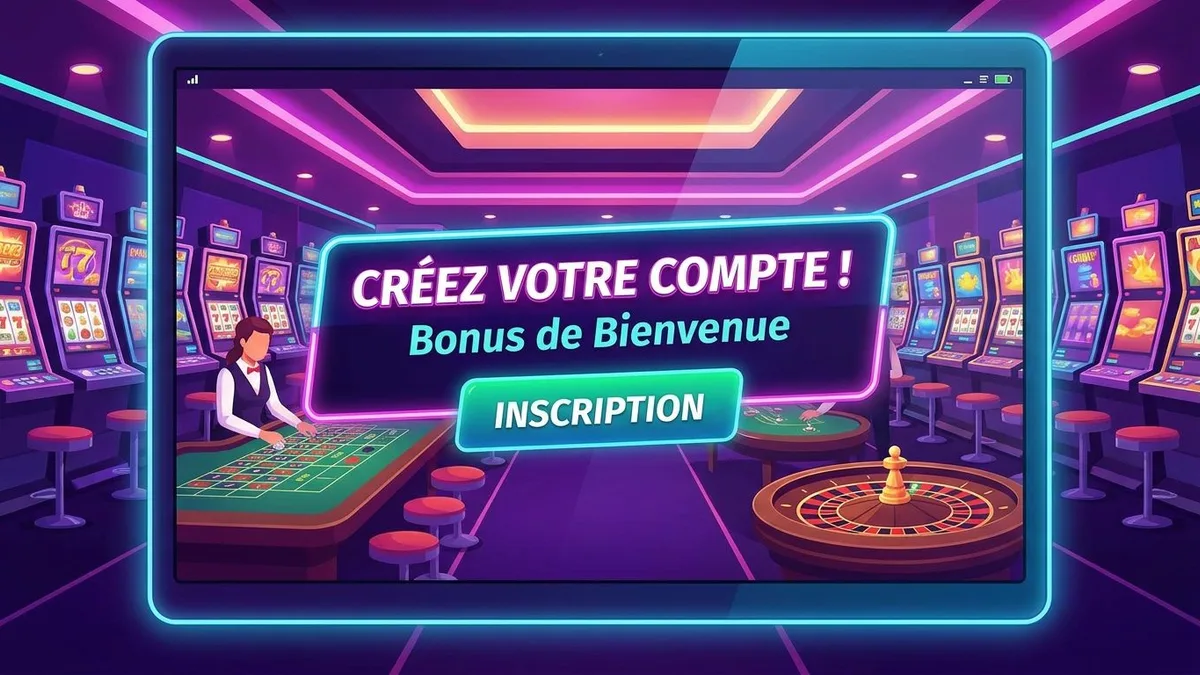 Inscription avec bonus